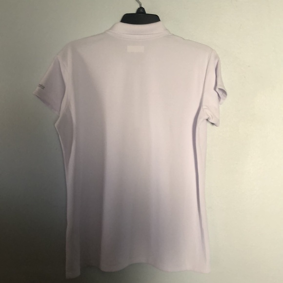 Woman’s white Columbia top size XL UPF 50 Enjoy the Sun Safely - Picture 6 of 8